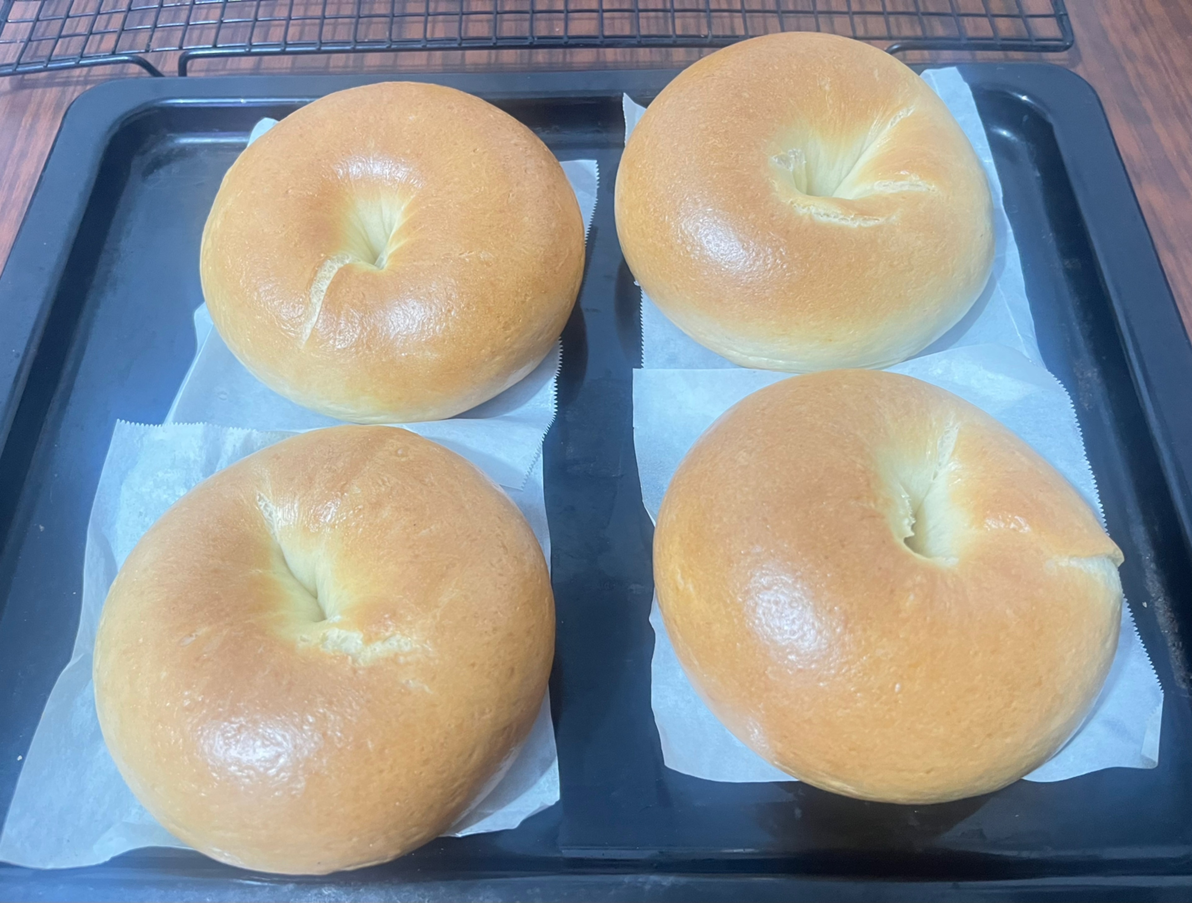 Homemade Plain Bagel Recipe