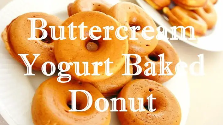 Buttercream Yogurt Baked Donuts Recipe