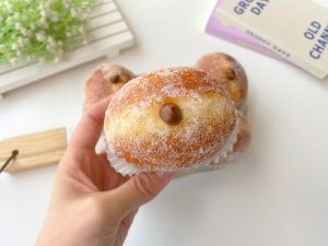 Chocolate Custard Filled Donuts