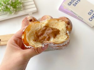 Chocolate Custard Filled Donuts