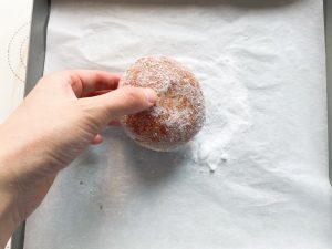 Chocolate Custard Filled Donuts