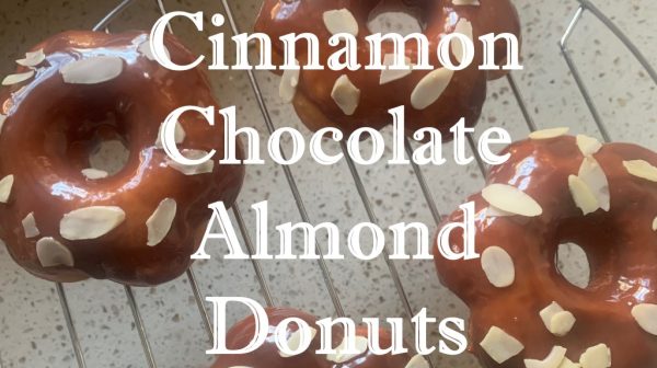 Cinnamon Chocolate Almond Donuts Recipe