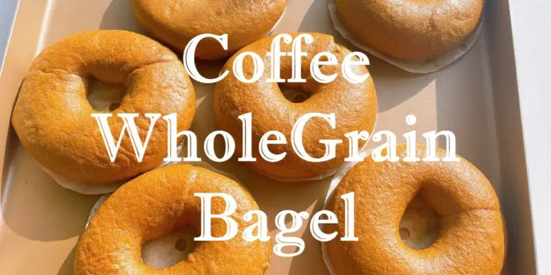 Coffee Whole-Grain Bagels Recipe