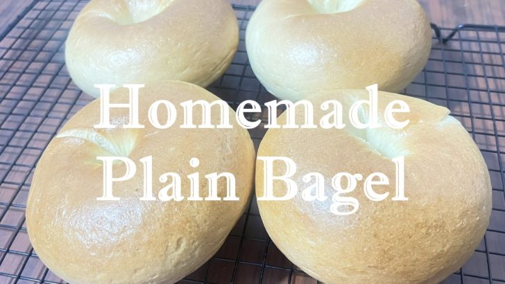 Homemade Plain Bagel Recipe