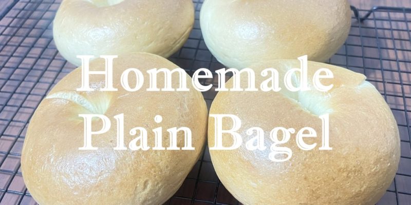 Homemade Plain Bagel Recipe