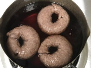 Oil-Free Red Wine Bagels Recipe