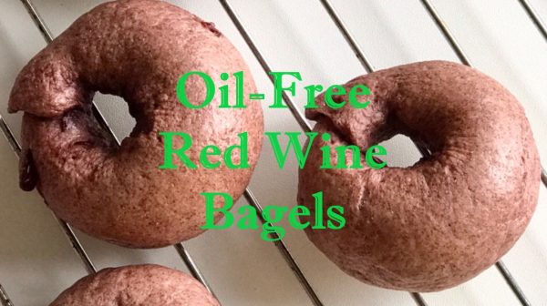 Oil-Free Red Wine Bagels Recipe