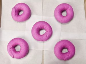 Pink Bagels Dragon Fruit Bagels