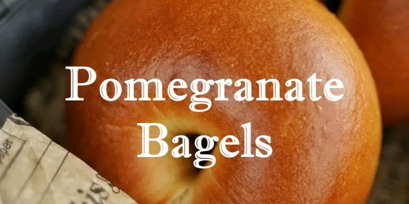 Pomegranate Bagels Recipe