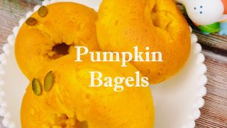 Pumpkin Bagels