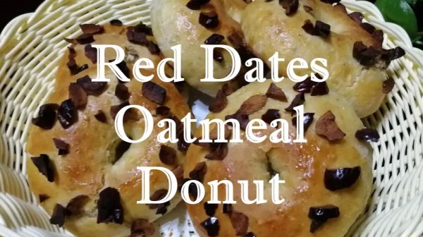 Red Dates Oatmeal Donut Recipe