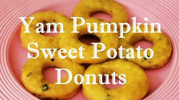 Yam Pumpkin Sweet Potato Donuts Recipe